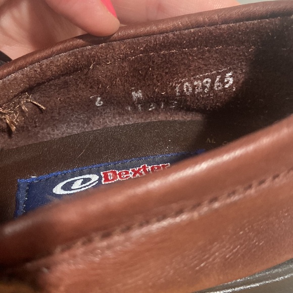Dexter USA walkmocs mules NWOT these are great leather shoes size 6 Grandmacore - Picture 5 of 17